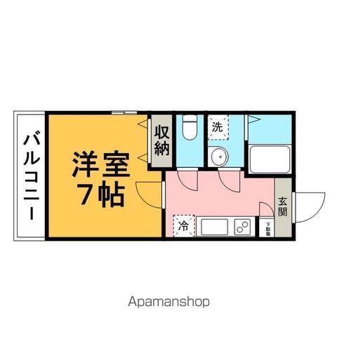 I’S パレスの間取り写真