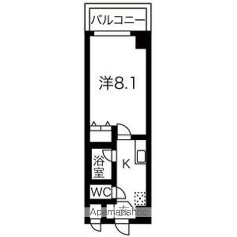 ヒルズ新栄3号館の間取り写真