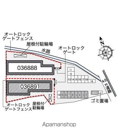 レオパレスライト　Ⅱ 108 ｜ 東京都国立市谷保18-32（賃貸アパート1K・1階・23.61㎡） その21