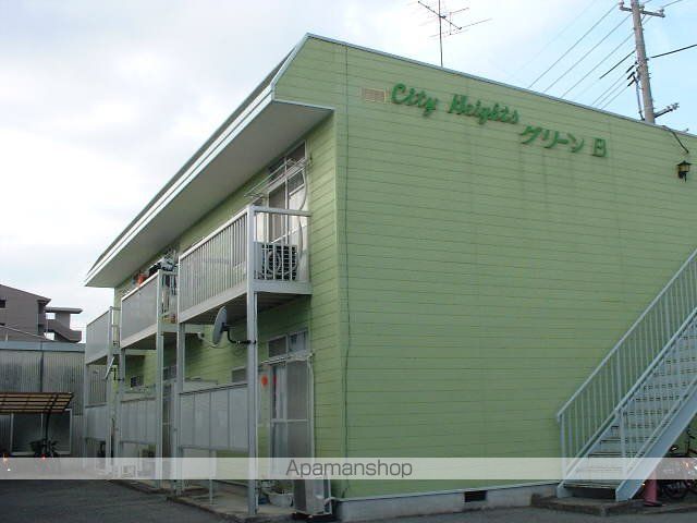 シティハイツグリーンBの外観写真