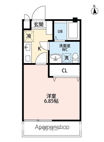 INFOGLIA BREZZAの間取り写真