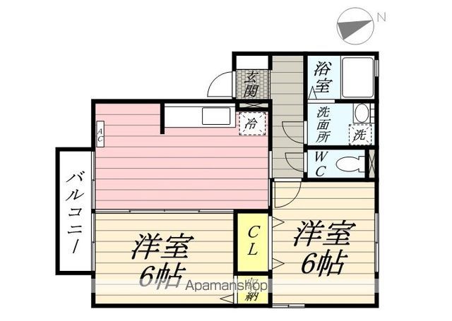 【リビングタウンＹＯＵＴＨ　Ｄ棟の間取り】