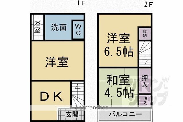小倉町南堀池テラス 66ー17の間取り写真