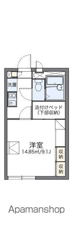 レオパレス屋形原の間取り写真