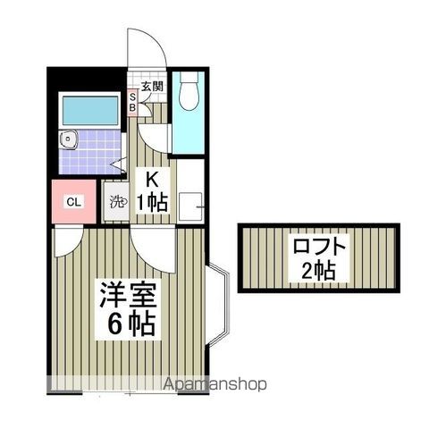 谷塚第13の間取り写真