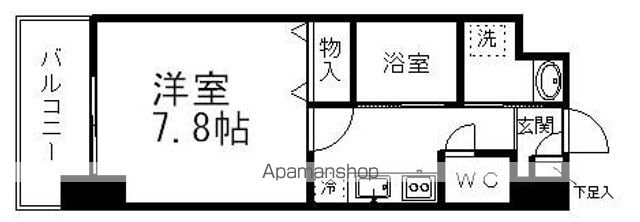 パークフラッツ本町の間取り写真