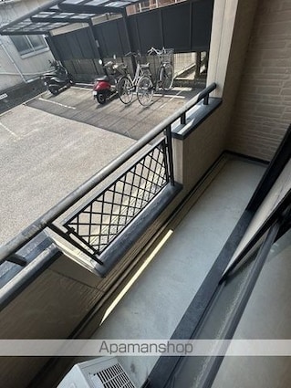 滋賀県大津市一里山５丁目[1K/32.9m2]のバルコニー