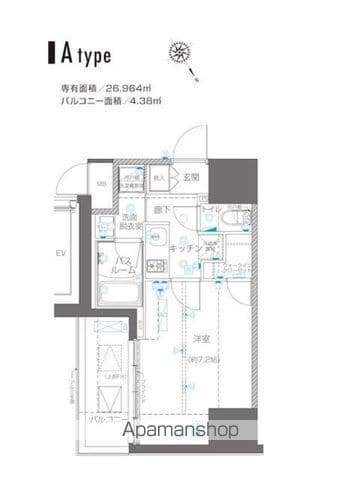 ZOOM川崎EASTの間取り写真