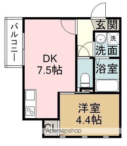 MOVE六番町WESTの間取り写真