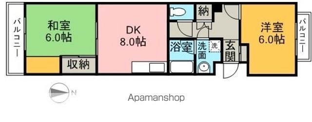 第6水野マンションの間取り写真