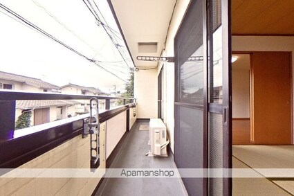 アーバンビレッジ鴨部Ⅱ[2DK/50.4m2]のバルコニー