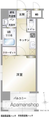 エンクレスト藤崎の間取り写真