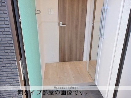 グランディール穂波Ｂ[1LDK/39.17m2]の玄関