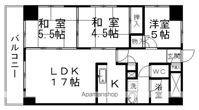 高砂関弐番館の間取り写真