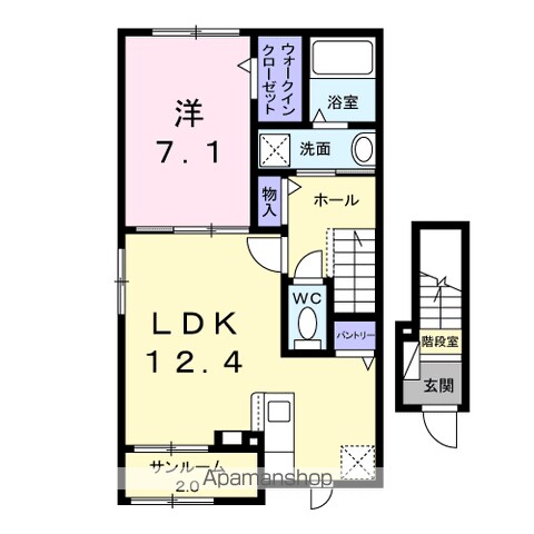 セレーノ・アロッジオの間取り