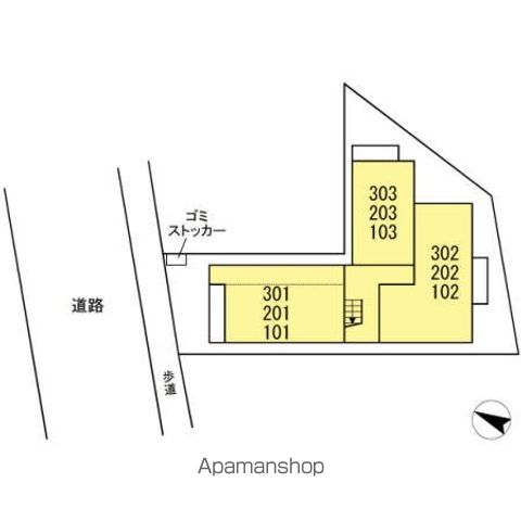 ＴーハウスＮＫ 302 ｜ 神奈川県藤沢市辻堂太平台２丁目11-6（賃貸アパート1LDK・3階・38.80㎡） その27