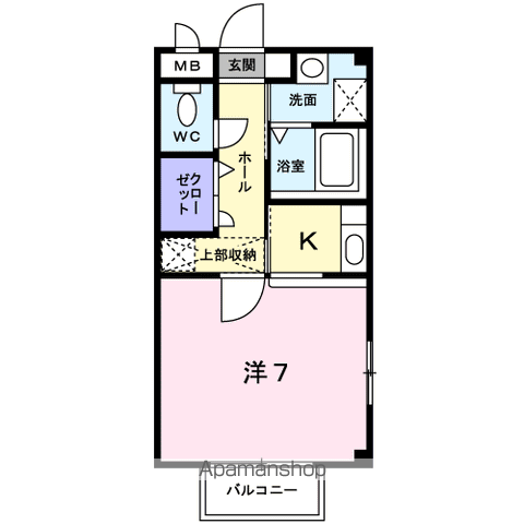 【クリアネス・２１の間取り】