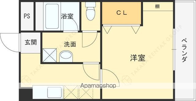 フタミハイツの間取り写真