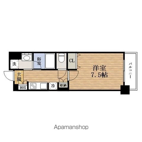 京町堀VIEWAPARTMENTSの間取り写真
