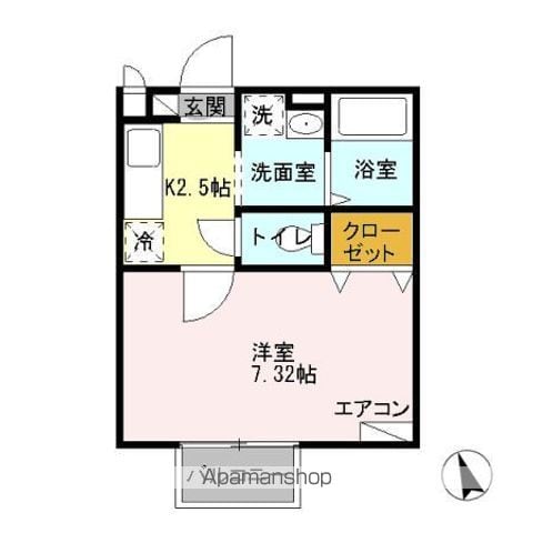 ドゥーピエースの間取り写真