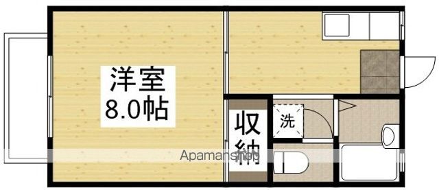 パークビサイド岡南の間取り写真
