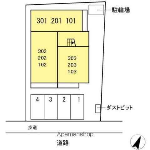 ＧＬＡＮＺ（グランツ） 101 ｜ 岐阜県岐阜市白山町２丁目6-1（賃貸アパート1R・1階・33.75㎡） その23