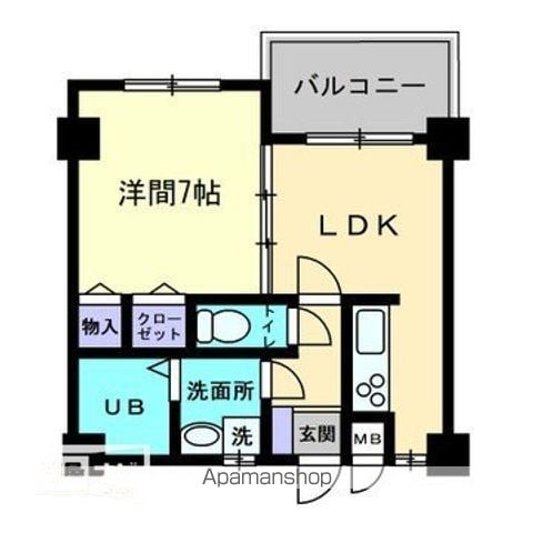 マ・メゾン土居田の間取り写真