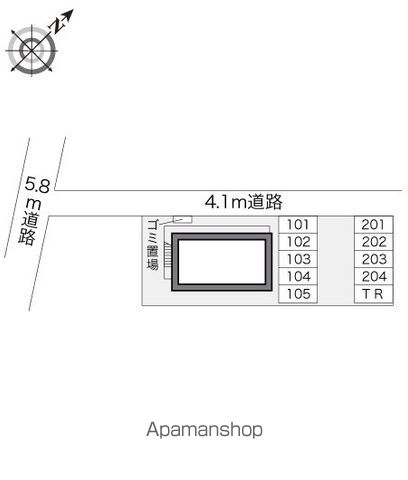 レオパレス花見 201 ｜ 福岡県古賀市花見南２丁目27-8（賃貸アパート1K・2階・19.87㎡） その22