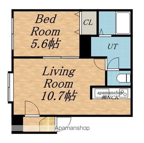 西宮の沢オレンジハイツの間取り写真