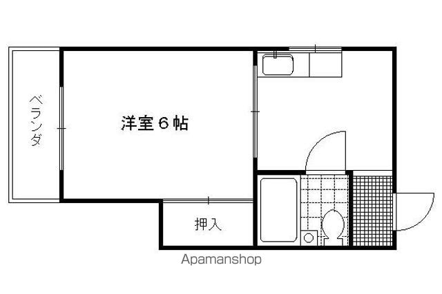 グリシーヌ丹波橋の間取り写真