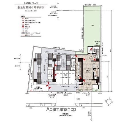 愛知県名古屋市中村区名駅南３丁目[1DK/28.02m2]の配置図