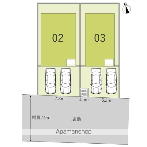 千葉都市モノレール 千城台北駅 徒歩10分 2階建 新築のその他写真