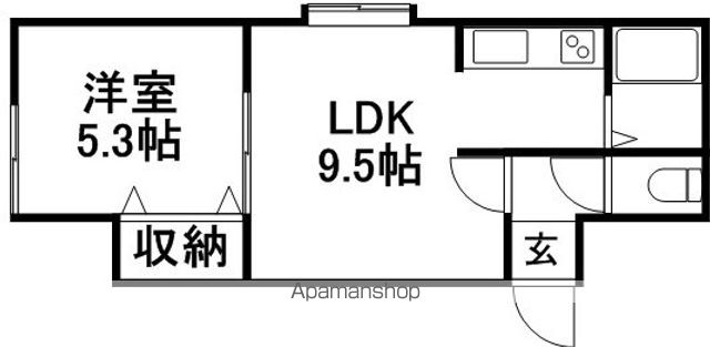 ミリオンN35の間取り写真