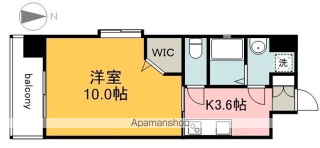 グラビスコート十日市の間取り写真