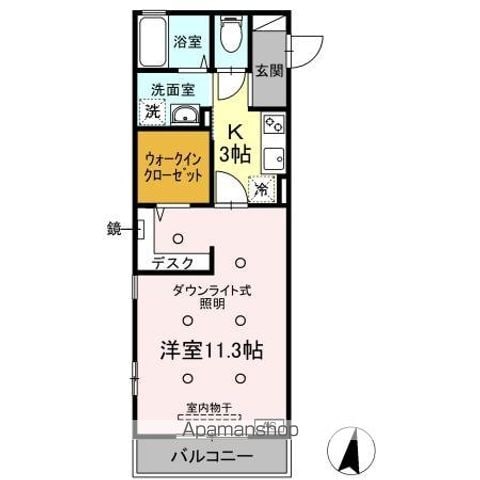 モナリエ松風台の間取り写真