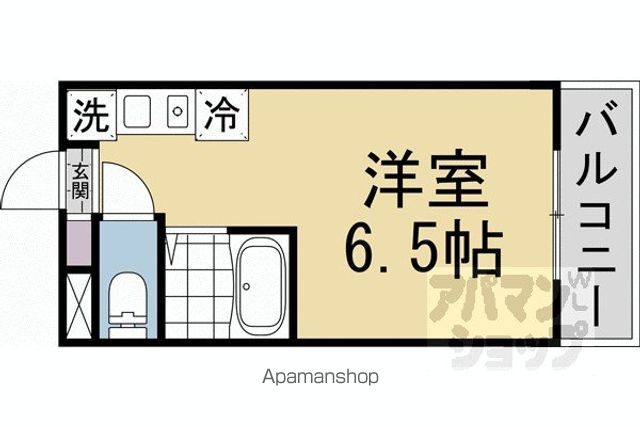 アドミラルマンションの間取り写真