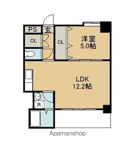 リヴィエールトピカ 701 ｜ 宮崎県宮崎市橘通東１丁目4-19（賃貸マンション1LDK・7階・40.90㎡） その2