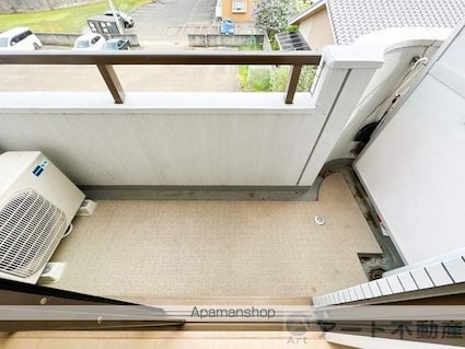 ジョイフル第５中村[1DK/24.79m2]のバルコニー