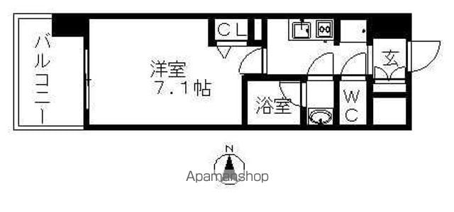 LA DOUCEUR山王の間取り写真