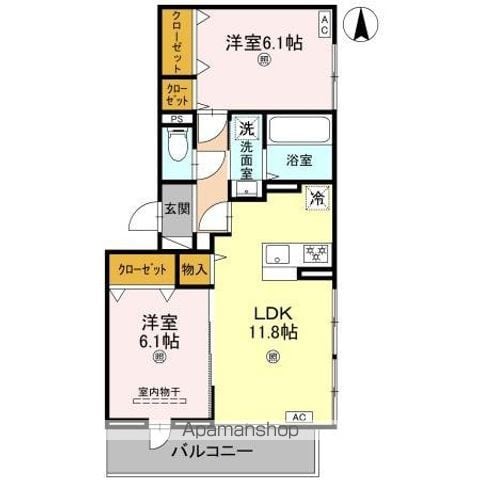 LA MAISON 塚口の間取り写真
