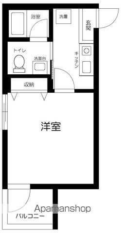 HAKUSUI津田沼の間取り写真