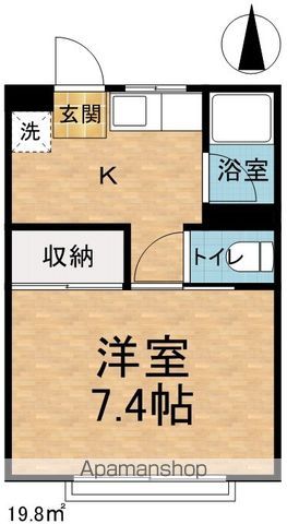 マイルームの間取り写真