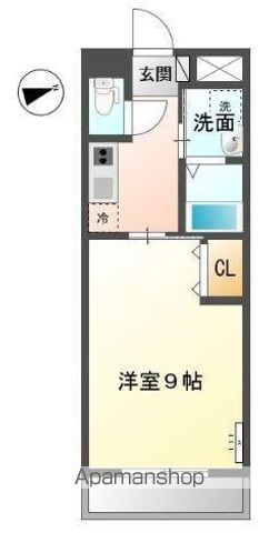 サンパレス東山崎の間取り写真