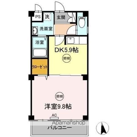 グランツ屋島IIIの間取り写真
