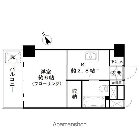 東陽町ハイホームB棟の間取り写真