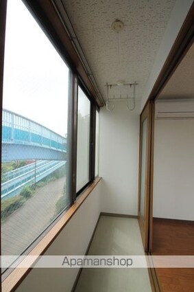 ＲＩＶＥＲＳＩＤＥアプス[1K/33.12m2]のバルコニー