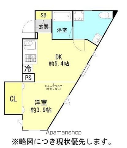 ラシックランテ平和の間取り写真