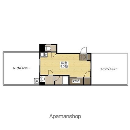 ＦＫビル[1R/20m2]の間取図