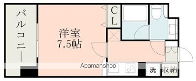 レジディア熊本辛島の間取り写真
