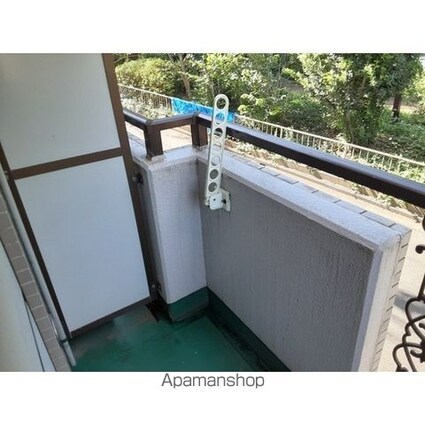 東京都杉並区下高井戸４丁目[1K/19.61m2]のバルコニー